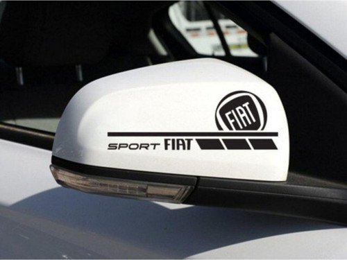 Yan Ayna Fiat Modifiye Sticker Yapıştırma 2 Adet