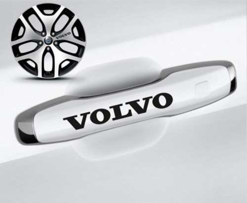 Volvo kapı Kolu Sticker Yapıştırma 8 Ad