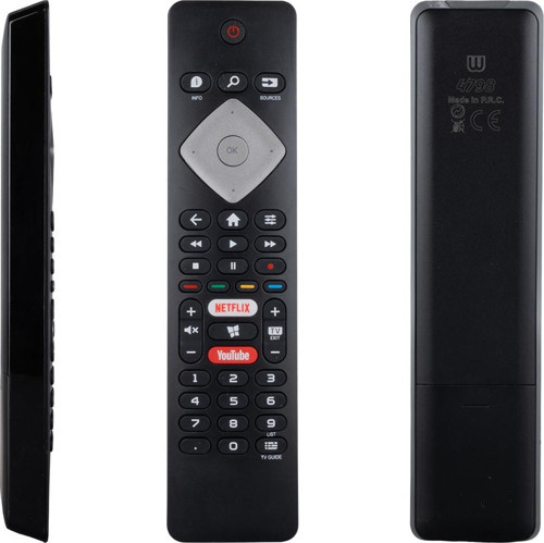 Philips Netflix Youtube Tuşlu Lcd Led TV Kumanda Uzaktan Kumanda