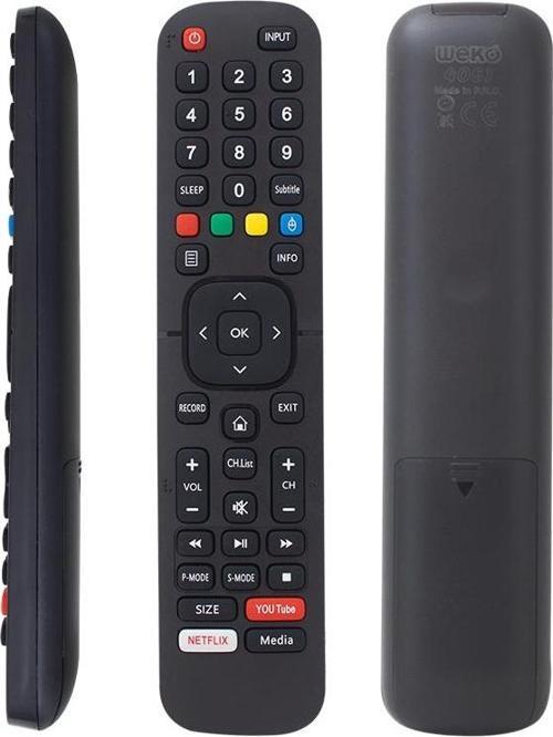 WEKO KL STRONG SMART NETFLIX-YOUTUBE-MEDIA TUŞLU LCD LED TV KUMANDA