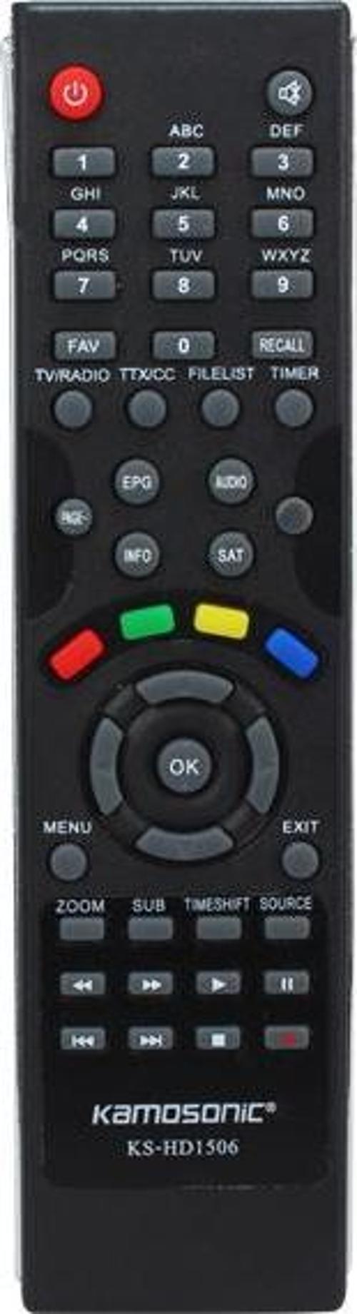 Weko K Kamosonic KS-HD1506 Neta HD300 340  Technobox Uydu Kumandası Uzaktan Kumanda