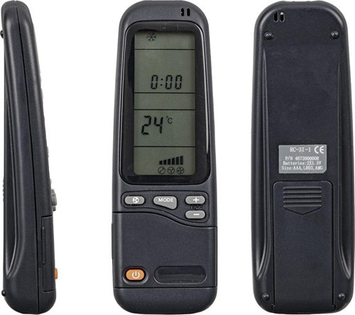 RC-3I-1 P/N 467200000R Siyah Klima Kumandası