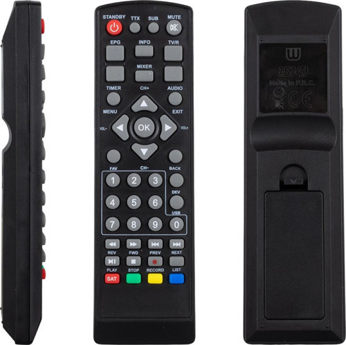 GLB-8800 Mini HD Millenium Mini Uydu Alıcı Kumandası Uzaktan Kumanda