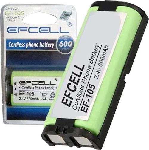 EF-105 2.4 V-600 mAh Telsiz Telefon Pili