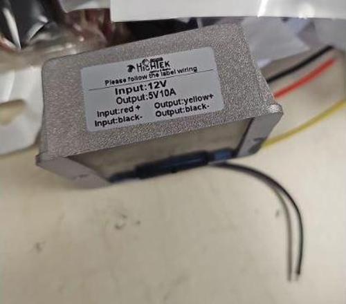 Hightek12-24 Volt 10 Amper Çevirici Konvertör 50 Watt 3 Modül Dönüştürücü