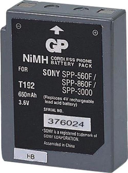 GP T192 3.6 Volt 600mAh LG-Sony BPT40 Telsiz Telefon Pili