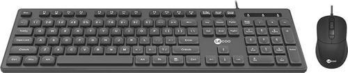 LENOVO LECOO CM102 USB KABLOLU SİYAH Q KLAVYE  MOUSE SET