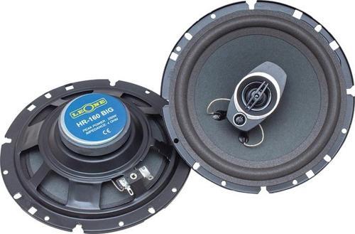 HR-160BIG 16 CM 250 WATT MAX 125 WATT RMS 3 YOLLU 2Lİ TAKIM KUTULU  OTO HOPARLÖR