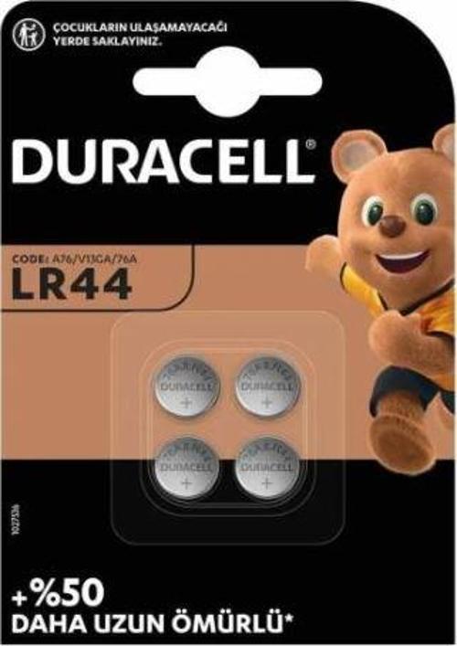 LR44 1.5 Volt Düğme Pil 4 lü LR44 1.5v Düğme Pil Saat Pili