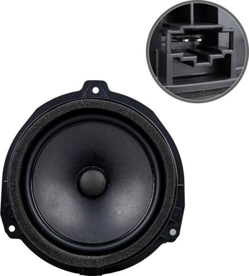 16 Cm Oto Hoparlör 4 Ohm 120 Watt Tekli Audi Araç Kapı Hoparlörü