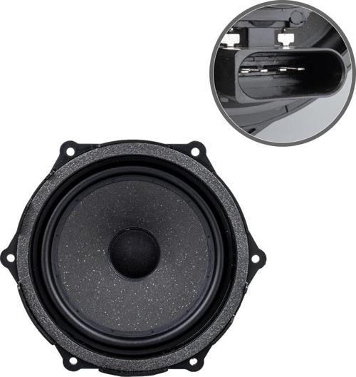 Mv-6F 16.5 Cm 4 Ohm 120 Watt Oto Hoparlör Citroen Araç Kapı Hoparlörü Tekli 6 Vidalı