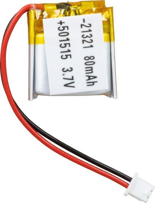 Ayt 501515 3.7 Volt 80 Mah Lityum Polimer Pil 0.5x1.5x1.5 Cm Akıllı Saat Kulaklık Pili 