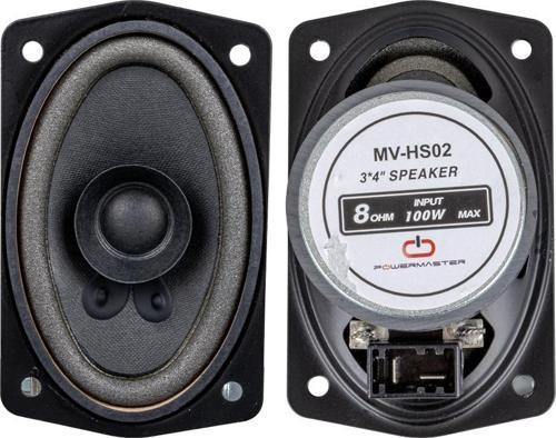 Mv-Hs02 7.5x10 Cm 8 Ohm 100 Watt Oval Dikdörtgen Tip Oto Hoparlörü Araç Ses Sistemi