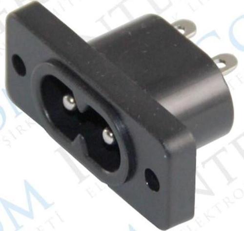 Ayt AC Teyp Soketi Şase C8 Ac-006 Ic-212-2 Teyp Elektirik Kablosu Power Girişi