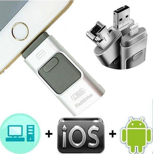 Ayt Usb Storer 8 Gb İphone Otg Micro Flash Bellek İos Android Windows Mobile Uyumlu 