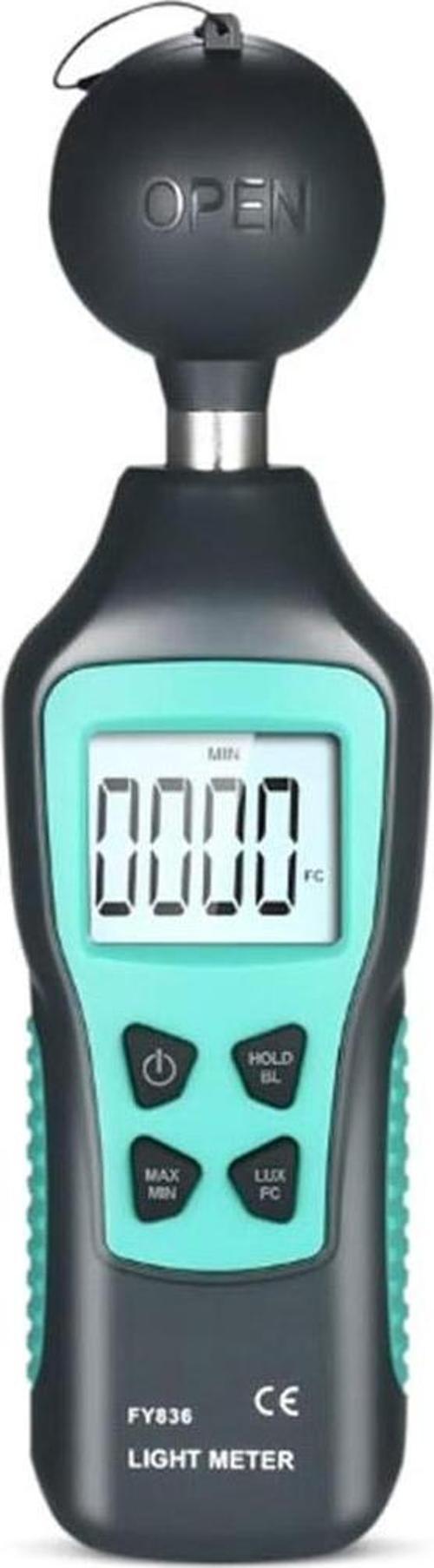 FY836 Lux Meter Işık Ölçer Lüx Metre Işık Ölçüm Cihazı