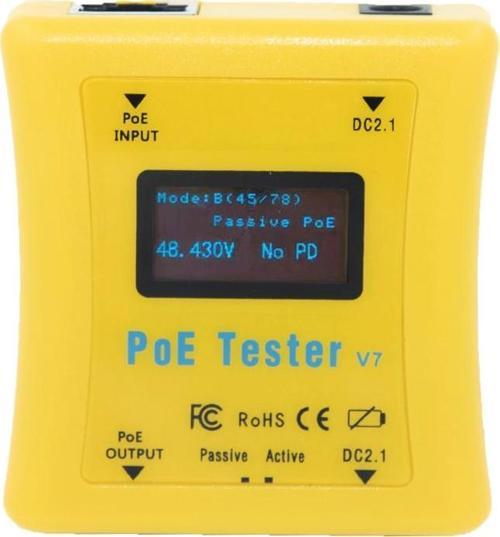 GIGABIT INLINE POE TEST CIHAZI DEDEKTÖRÜ