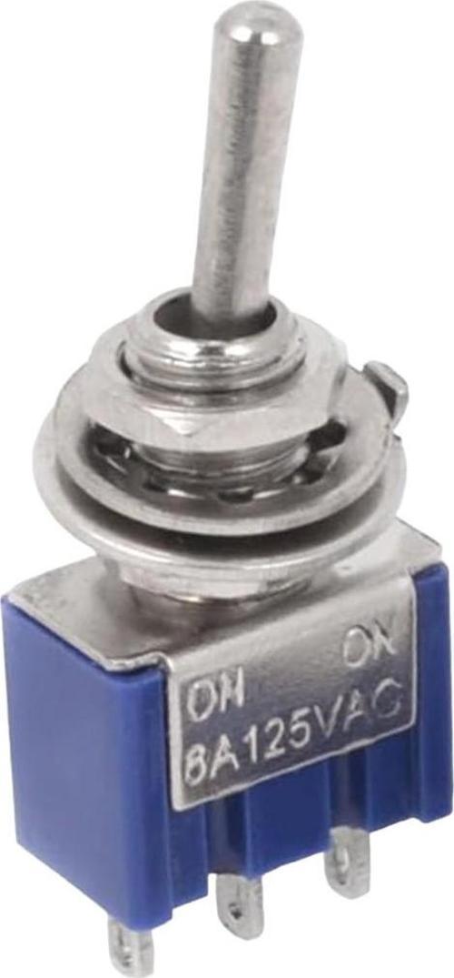 Ayt IC-139 On On Ø6Mm Toggle Switch MTS-102 2 Kademeli 14x32.7 mm