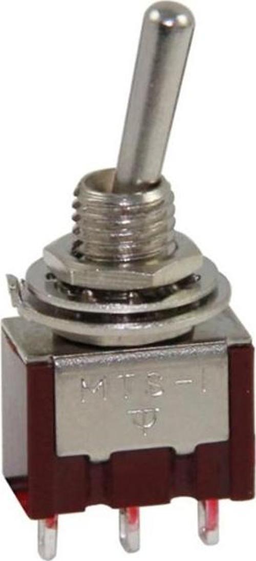 Ayt IC-139A 3 Pin Ø6mm On Off Toggle Switch Aç Kapa Buton Düğme 2 Kademeli 20mm MTS-102