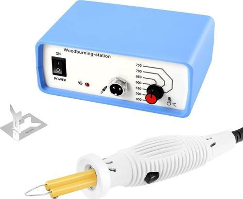 Isı Ayarlı Analog Ahşap Yakma Kalemi Makinası Hayvası Elektirikli Ahşap Yakma Yazı Yazma Aleti