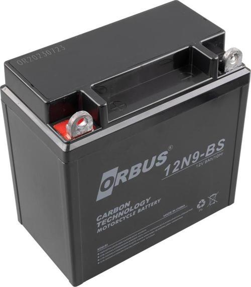 12n9-Bs 12 V 9 Ah Asit İçinde Karbon Motosiklet Aküsü