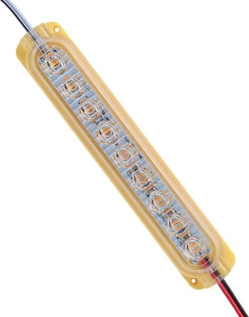 MODÜL LED 24V 1.2W PARLAK YANIP SÖNEN SARI 14X32.5MM 2835