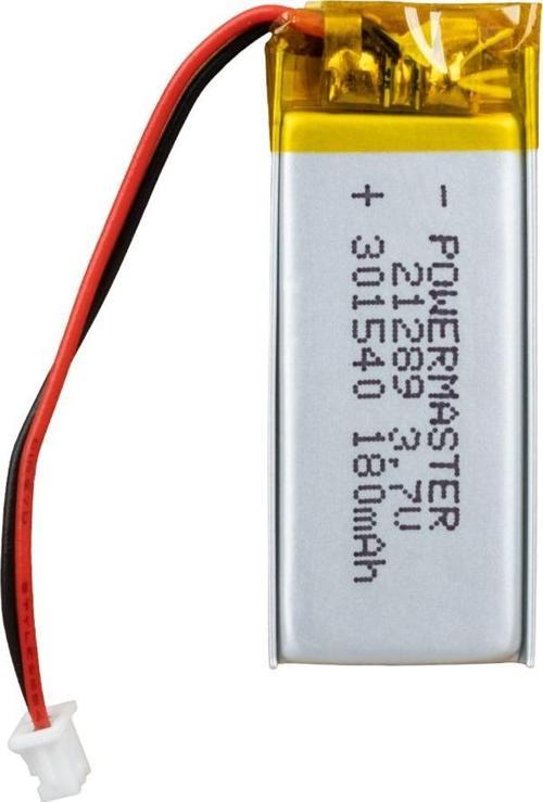 3.7 Volt 180 Mah Lityum Polimer Şarjlı Pil 3X15X40 mm Akıllı Saat Kulaklık Pili