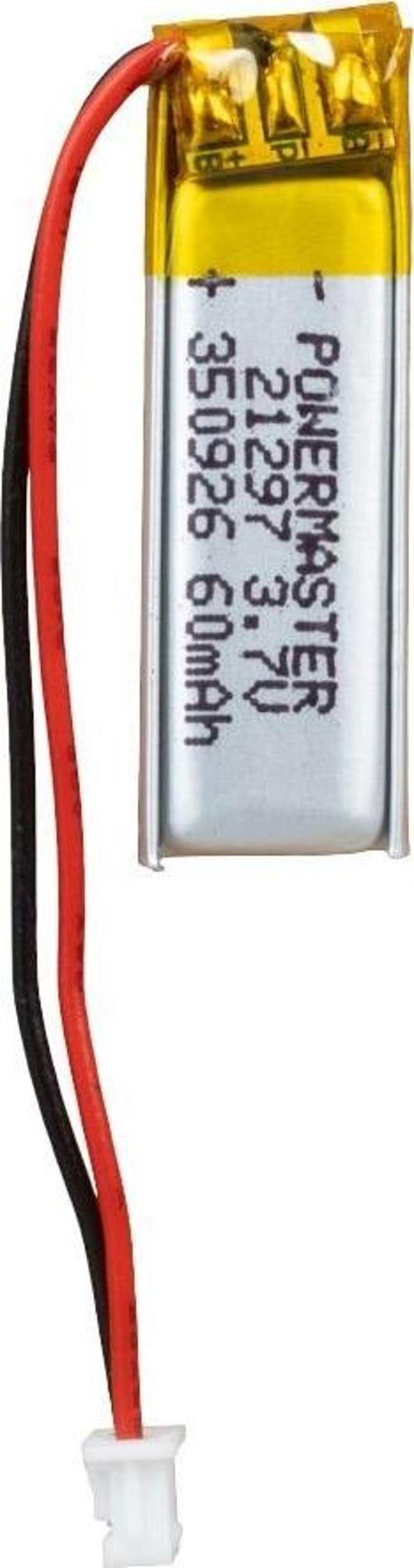 3.7 Volt 60 Mah Lityum Polimer Şarjlı Pil 3.5X9X26 mm Akıllı Saat Kulaklık Pili