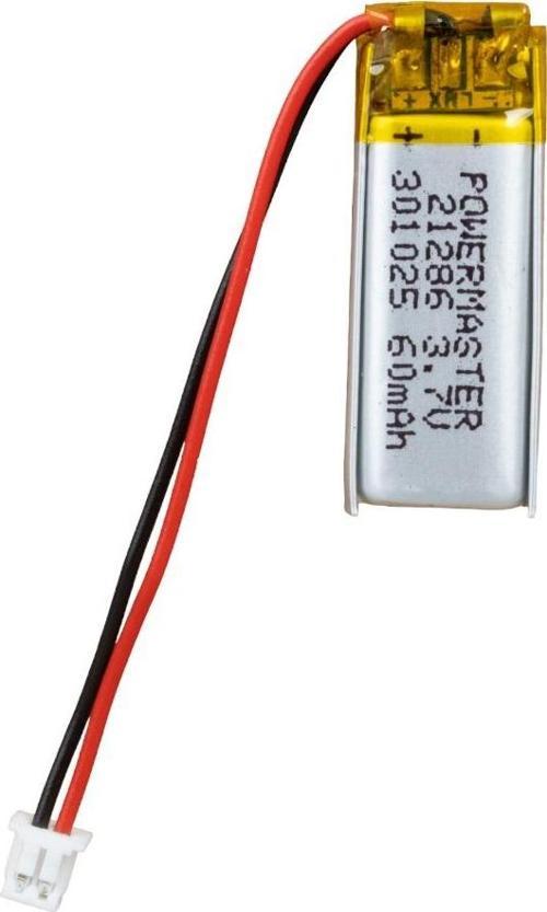 3.7 Volt 60 Mah Lityum Polimer Şarjlı Pil 3X10X25 mm Akıllı Saat Kulaklık Pili