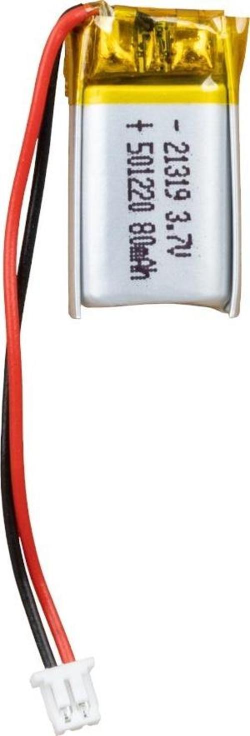 3.7 Volt 80 Mah Lityum Polimer Şarjlı Pil 5X12X20 mm Akıllı Saat Kulaklık Pili
