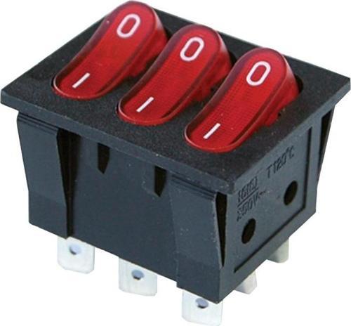ÜÇLÜ IŞIKLI ANAHTAR ON-OFF 9P (IC-135)