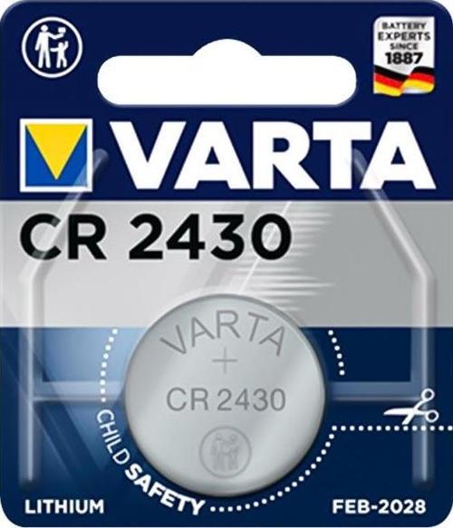 Cr2430 3 Volt Lityum Pil Tekli Düğme Pil Saat Pili Cr 2430