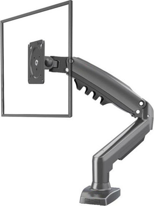 F80 MNT01 17-30 AMORTİSÖRLÜ STAND TEK KOL LCD-LED MONİTÖR TUTUCU STAND ASKI APARATI
