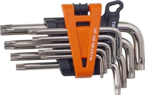 RAT-7009 9 PARÇA DELİKLİ TORX KISA ALYAN TAKIMI