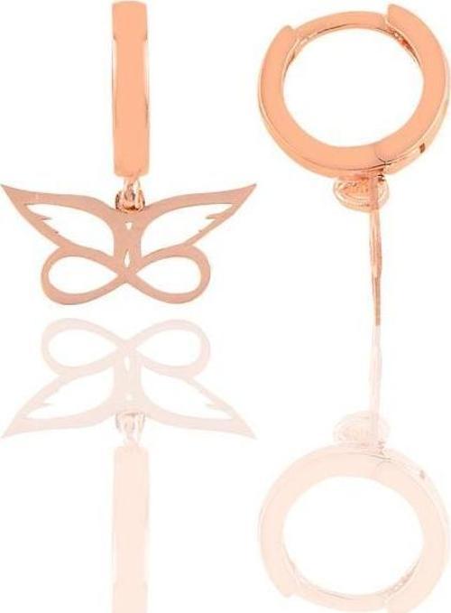 Gümüş rose sonsuza dek kanatlarımın altında küpe