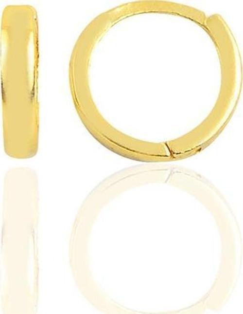 Gümüş altın yaldızlı 9 mm halka küpe Tragus Piercing Helix Kıkırdak Küpesi 