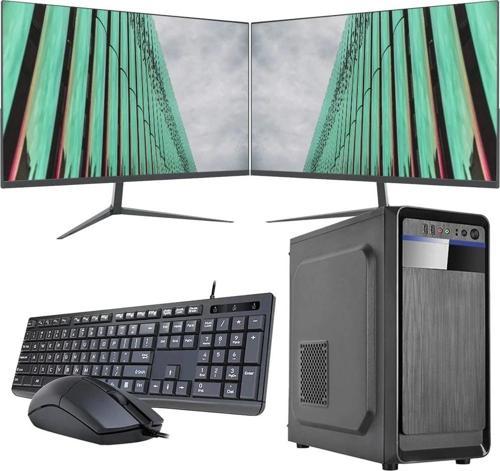 i7 14700 8GB 120GB SSD Çift 24" Monitörlü Ev ve Ofis Bilgisayarı (Business)