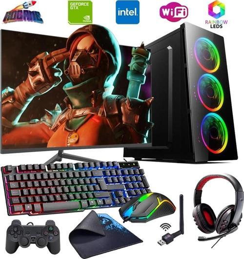 INTEL I5 3N 8GB 480GB SSD 4GB GT740 24" Monitörlü Oyun Bilgisayarı (Gaming SET)