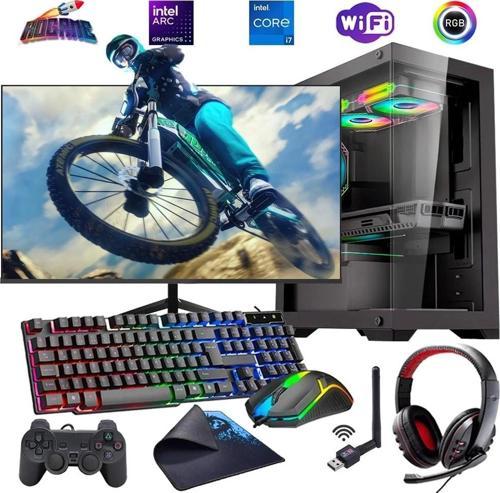 İ7 12700F 32GB DDR4 1TB M2 12GB ARC B580 27" 165Hz Mon. Oyun Bilgisayarı (Gaming SET)