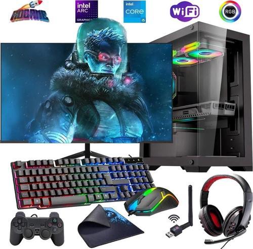 I5 12400F 16GB DDR4 480SSD 12GB ARC B580 27" 165Hz Mon. Oyun Bilgisayarı (Gaming SET)