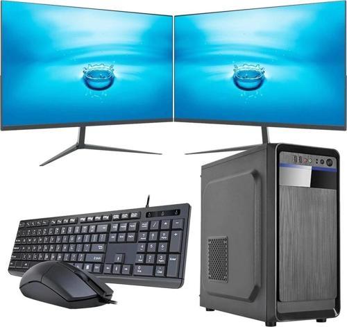 I5 14400 8GB 120GB SSD Çift 24" Monitörlü Ev ve Ofis Bilgisayarı (Business)