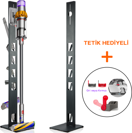 Dyson Uyumlu Şarjlı Süpürge Standı Dyson Süpürge Standı Dyson V15 Ayaklı Ünite ( Tetik Hediyeli )