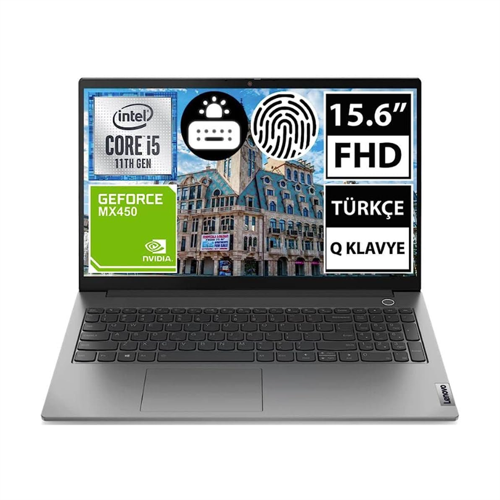 Thinkbook 15 G2 Itl I5-1135G7 8 GB  256 GB SSD 2GB MX450 15.6" FHD Windows 10 Pro