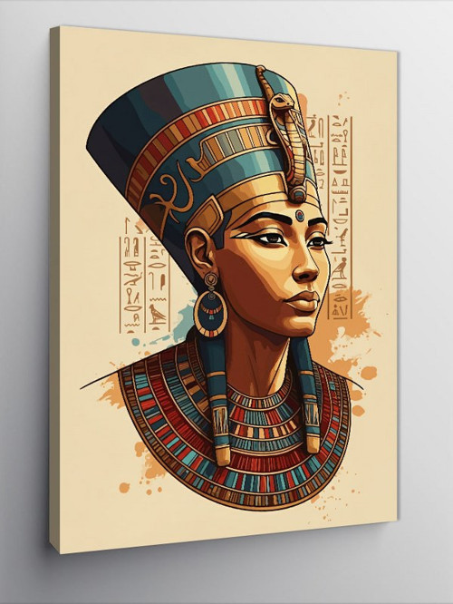 Kanvas Tablo Mısır Kraliçesi Nefertiti