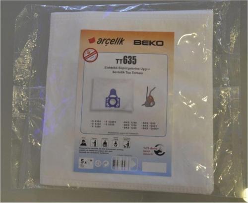 Arçelik- Tt635 Elektrikli Süpürge Torbası 10'lu