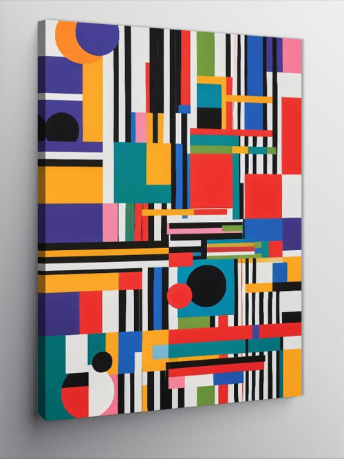 Kanvas Tablo Modern Soyut Desenler