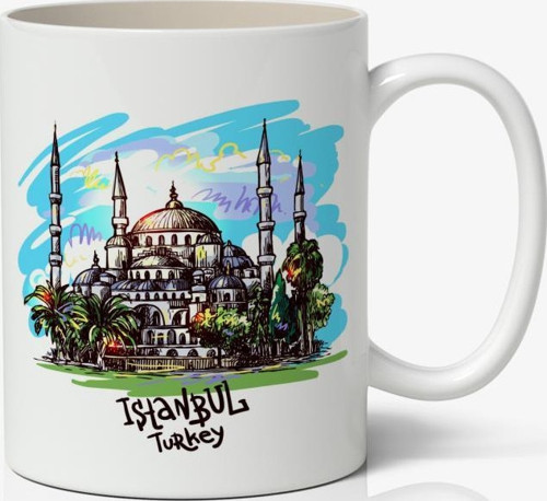İstanbul Baskılı Kupa Bardak Baskılı Kahve Kupa Bardak-2