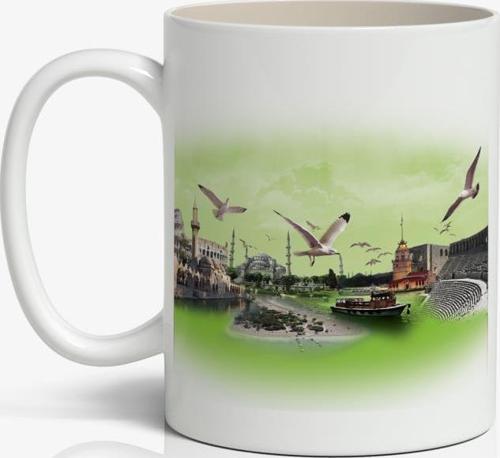 İstanbul Baskılı Kupa Bardak Baskılı Kahve Kupa Bardak-7
