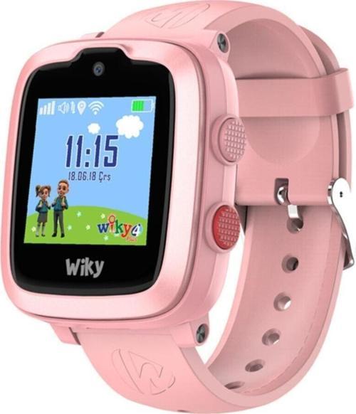 Wiky 4 Plus Akıllı Çocuk Saati Pembe