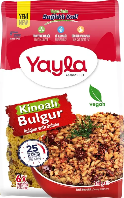 Gurme Fit Kırmızı Kinoalı Bulgur 360 gr